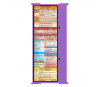 WhiteCoat Clipboard® Trifold - Lilac Primary Care Edition